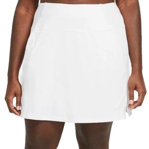NWT Nike White Dri-Fit UV Victory 17'' Golf/Tennis/Athletic Skirt